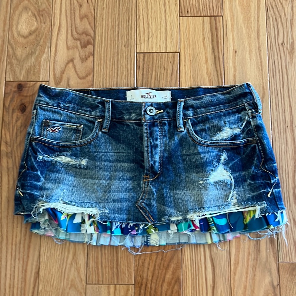 Denim skirt